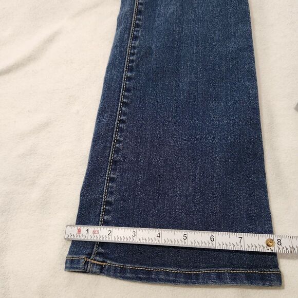 True Religion Jeans Size 26 Becca Mid Rise Bootcut Flap Pockets Stretch Denim - Picture 9 of 14